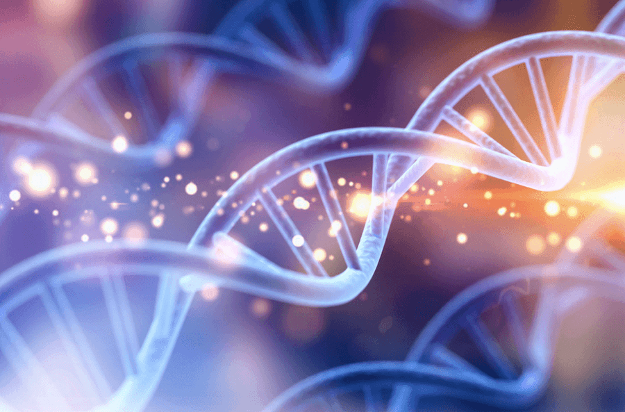 graphic of dna double helix